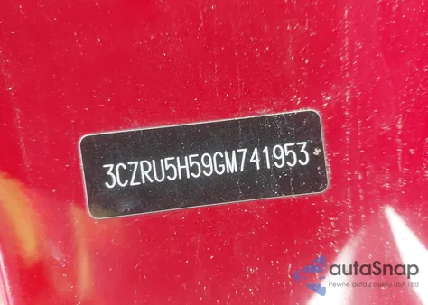 2016 Honda Hr-V Ex из США, поврежденный, VIN 3CZRU5H59GM741953